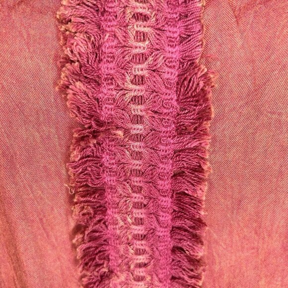 Ana-K Anandas Collection Long-Sleeve Embroidered Peasant Top Tunic Sz Large NWT - Picture 4 of 11